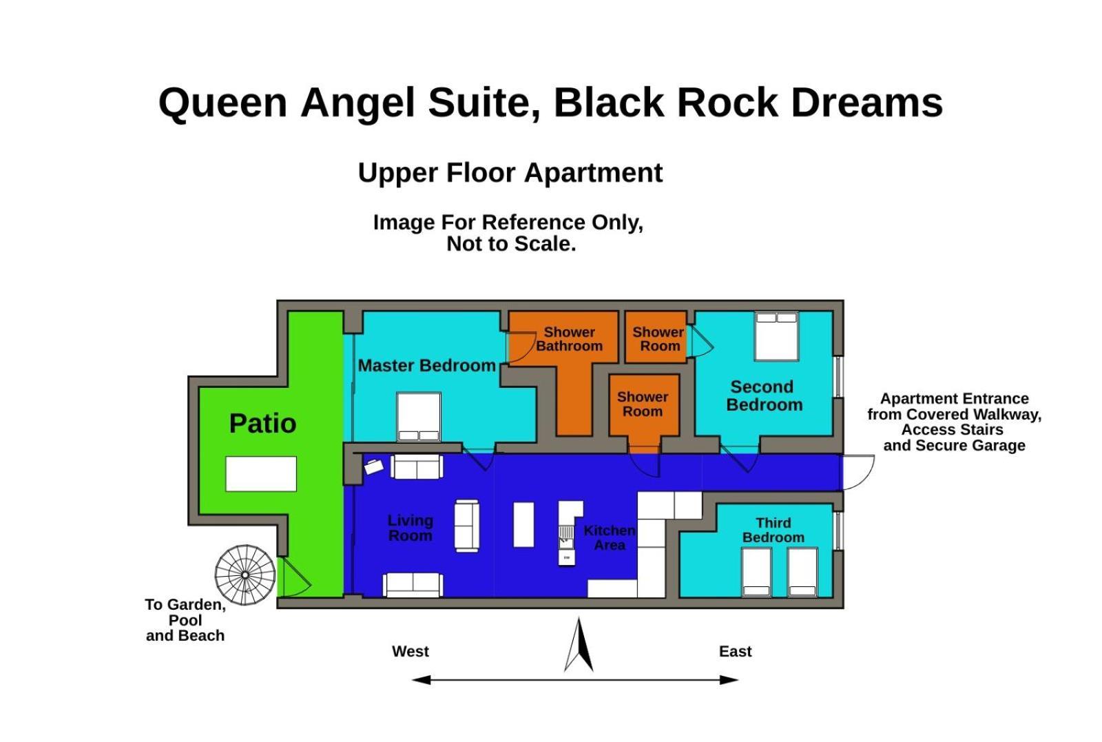 Queen Angel Suite. Stunning Apartment On Grafton Beach With Direct Beach Access Black Rock Bagian luar foto